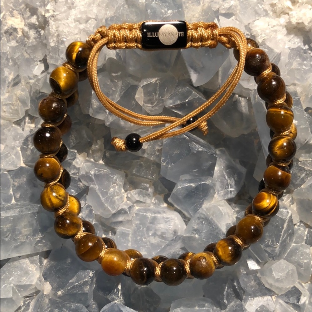 NEW 🚻 Natural Gemstone Tigers Eye Bracelet